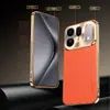 Adecuado para funda de teléfono OPPO Find X10 Pro Max Reno 16 Borde antideslizante x9 Pro Lujo ligero Textura de cuero de lichi Transfronterizo