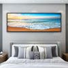 Pintura de Pared de Fondo de Lujo Ligero Pintura Colgante para Sofá Fabricante Venta al por Mayor Hotel Casa de Huéspedes Dormitorio Decoración de Cabecera Pintura Paisaje