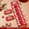 Envelopes Vermelhos Festivos Estilo Chinês para Celebração da Maioridade, Envelopes Vermelhos de Feliz Aniversário para 18 Anos, Envelopes Vermelhos Universais com Bênçãos de Aniversário