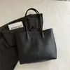 Bolsa Grande de Splicing para Sogra para Mulheres 2025 Nova Bolsa de Ombro de Outono Cor Contrastante Retro Classe Roupas de Trabalho Bolsa Tote