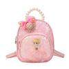 Mochila Escolar Nueva para Niños Mochila de Jardín de Infancia para Niña de Dibujos Animados de Princesa Mochila de Pu de Moda de Gran Capacidad