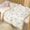 Manta de Gaze para Bebê, Manta Swaddle, Manta de Resfriamento de Verão para Crianças, Manta para Ar Condicionado, Paninho de Lavar para Bebê, Amigável à Pele e Respirável