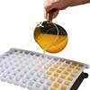 Molde para Hielo de Refrigerador Casero Congelado Cubito de Hielo Comercial Gran Capacidad Congelador Rápido Nevera Doméstica Artefacto para Cubitos de Hielo Congelados