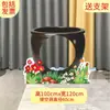 Tablero KT escenario escena de bosque árbol grande utilería de actuación casa maqueta de sketch infantil tablero de fondo