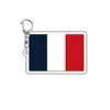 Colgante Decorativo Aficionados al Fútbol Bandera Nacional Eventos Viajes Patrióticos Llavero Acrílico Conmemorativo Colgante Pequeños Regalos