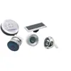 Cabezal de Ducha Integrado, Mampara de Ducha, Cabezal de Ducha con Masaje de Espalda, Boquilla Giratoria Lateral Apollo, Accesorios de Baño