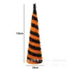 Bestseller transfronterizo: Guirnalda de árbol retráctil en espiral negra y naranja para Halloween, tiras decorativas para decoración de escenas, nuevo producto de arreglo navideño