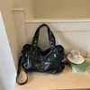 Bolso tote de moda de gran capacidad 2026 nuevo bolso de mano versión coreana bolso cruzado simple bolso de hombro casual fresco