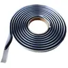 Tira Selladora para Faros de Coche Cinta Adhesiva Simple en Forma de Serpiente Resistente a Altas Temperaturas Cubierta de Lámpara Pegamento Impermeable Autoadhesivo para Faros de Coche 4M*8Mm Negro Gris