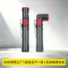 Herramienta de luz con cabeza flexible y cabeza giratoria, linterna recargable tipo bolígrafo, linterna con clip de bolígrafo, luz de trabajo portátil para reparación y mantenimiento de automóviles