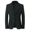 Promoción Principal de Exportación 2026 Nuevo Traje Casual de Pana para Hombre Transfronterizo Talla Grande Ajustado Versátil Chaqueta de Traje