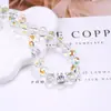 Cuentas sueltas multicutadas esféricas bola de discoteca cuentas de tierra cristal de cristal con cuentas cadena para teléfono móvil pulsera pendiente collar DIY
