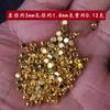Color Latón Retenedor Chaflán Pequeñas Cuentas Doradas Cuentas Talladas Plata Rota Cuentas Dispersas Cuentas Pequeñas Cuentas Cuadradas Cuentas Espaciadoras para Pulsera