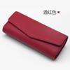 Adecuado para caja de gafas de coche, soporte multifunción para gafas de sol de coche, clip para gafas, bolsa de almacenamiento de tarjetas para parasol de cuero