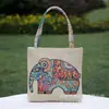 Venda Direta de Fábrica de Novas Bolsas de Mão Estilo Étnico, Tecido Jacquard com Bordado de Fio Dourado Dupla Face, Pequenas Bolsas de Pano, Bolsas Hanfu