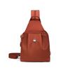 Tecido Composto Repelente à Água Bolsa de Peito Feminina Bolsa Esportiva Fashion de Dupla Finalidade Mochila Transversal de Ombro Único Unissex Venda Barata