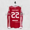 Versão Jogador 2526 Liverpool Pu Uniforme de Futebol Casa e Fora de Manga Longa Wirtz Van Dijk Salah Rota