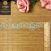 Colar de renda com código de barras de malha de arame dourado 3cm onda renda acessórios para cabelo acessórios para roupas lolita spot