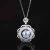 2024 Nueva Joyería Zhuangshang Base de Cobre Chapado en Perla Moda Retro Flor Traje 14mm