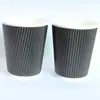 Taza de Papel Hueca Personalizada Taza de Papel Hueca con Aislamiento Térmico Personalizada Taza de Papel Hueca de Doble Capa con Aislamiento Térmico Taza Hueca Desechable Personalizada