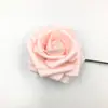 Venta al por mayor del fabricante Cabezas de Flores de Rosa Artificiales de 8 cm con Tallos, Soportes de Flores de Papel, Cabezas de Flores de Espuma, Accesorios de Flores para Cajas de Dulces de Boda