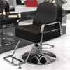 Nuevo Asiento Engrosado Plegable para Salón de Peluquería, Corte, Afeitado, Peluquería Barbero Giratorio, Elevable, Para Permanente, Teñido, Acero Inoxidable Salón de Peluquería