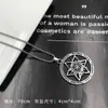 Collares para Hombre Estilo Urbano, Colgantes Personalizados de Celebridades de Internet, Cadenas Largas para Suéteres, Joyería de Acero Inoxidable Fábrica al por Mayor