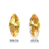 Rombus de Fondo Puntiagudo Marquise Cristal Taladro de Garras con Agujero Cosido a Mano Taladro Base K Blanca DIY Ropa Vestido de Boda Accesorios Hechos a Mano