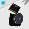 Nuevo Espejo Redondo Plegable, Espejo de Maquillaje Portátil, Espejo Cosmético de Mano, Espejo Pequeño Plegable de Doble Cara con Textura Mate