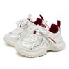 Zapatillas de doble malla HOBIBEAR para primavera y otoño, transpirables, para campus, para niñas, zapatos Torre, zapatos casuales con absorción de impactos, una generación de cabello