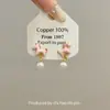 Pendientes Colgantes con Dijes de Perla "Caballo del Zodiaco" Color Rosa Soñador para Mujer, Pendientes Año de Nacimiento 2026, Pendientes Impresionantes
