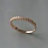 Anillo de Corona Caliente Transfronterizo Clásico Europeo y Americano Elegante Diseño de Nicho Moda Lujo Ligero Ins Simple Versátil