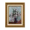 Xiyin TEME Suministro Transfronterizo Marco Retro Monet Floral Fruta Naturaleza Muerta Pintura Sala de Estar Comedor Vestíbulo Arte de Pared Decorativo