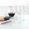 Copa de vino tinto tritan copa de plástico europea y americana transparente anticaída resistente a altas temperaturas vidrio de hotel vidrio de aviación copa de vino