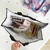 Comercio Exterior Wholesale Inventario Último Pedido En Vivo Suministro Compra Grupal Gran Capacidad Impermeable Tejida Bolsa de Compras Bolso