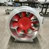 Ventilador Axial Personalizado Ventilador de Extracción de Humo de Incendio Ventilador Axial Antideflagrante Resistente a la Corrosión Certificado 3C Ventilador HTF de Velocidad Única/Doble