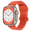 Pulseira Apple Ocean para Apple watch9 Pulseira Representativa Ultra/8/7/6/se Pulseira de Silicone Esportiva
