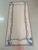 Venta al por mayor de fábrica Nuevo satén de brocado de Li 90*180 estampado Bufanda larga de playa Versión coreana de chal de seda