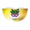 Máscaras de Carnaval Feitas Sob Medida na Fábrica para Exportação Transfronteiriça, Acessórios para Performance de Dança, Pequenos Xales Coloridos com Cadarço para Crianças, Atacado