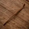 Colher de Chá de Bambu Artesanal Estilo Japonês, Agulha de Chá de Bambu, Pá de Chá, Colher de Chá, Pá de Chá, Colher de Chá, Acessórios para Cerimônia do Chá