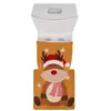 Decoraciones Navideñas para Cubierta de Asiento de Inodoro de Nuevo Producto Transfronterizo Cubierta de Asiento de Inodoro de Reno Suministros de Baño Juego de Dos Piezas