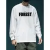 Camisetas de Manga Larga Estampadas para Pareja, Estilo Nuevo Primavera y Otoño para Hombres y Mujeres, Tops y Sudaderas Atractivos para Usar como Ropa Exterior