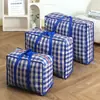 Bolsa Tecida Extra Grande Saco Espesso para Mudança e Embalagem Armazenamento À Prova de Umidade Portátil Bolsa Pele de Cobra Mala Resistente Sacos