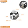 Aleación de zinc soporte de clip de vidrio soporte soporte portavidrio clip de fijación clip clip de partición clip de laminado de vidrio accesorios de ferretería