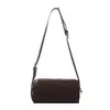 Bolso de temperamento de lujo ligero 2026 bolso versátil para mujer bolso cruzado cilíndrico de gran capacidad bolso con textura retro mujer