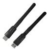 Tarjeta de red inalámbrica para decodificador MT7601, 150m, USB 2DB, antena todo en uno, receptor WIFI
