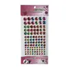 Adesivo de Diamante 6mm Adesivo Facial de Acrílico Diamante Crianças DIY Diamante Colorido Adesivo Decorativo para Carro Patch de Gema de Cristal
