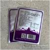Bolsa de embalaje para ingredientes de hot pot hongo plástico aluminizado compuesto sellado por tres lados bolsa de embalaje de grado alimenticio impresión personalizada
