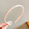 Tiara de Cabelo Infantil com Dentes que Não Machucam a Cabeça, Tiara Antiderrapante para Meninas, Presilha de Cabelo para Meninas Arrumarem Cabelos Soltos, Acessório de Cabelo para Estudantes
