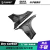 Adecuado para BMW Serie 4 G22 G23 G26Ev Modificado y Mejorado Guardabarros de Fibra de Carbono Salpicadera Protector de Barro Contorno de Carbono Seco